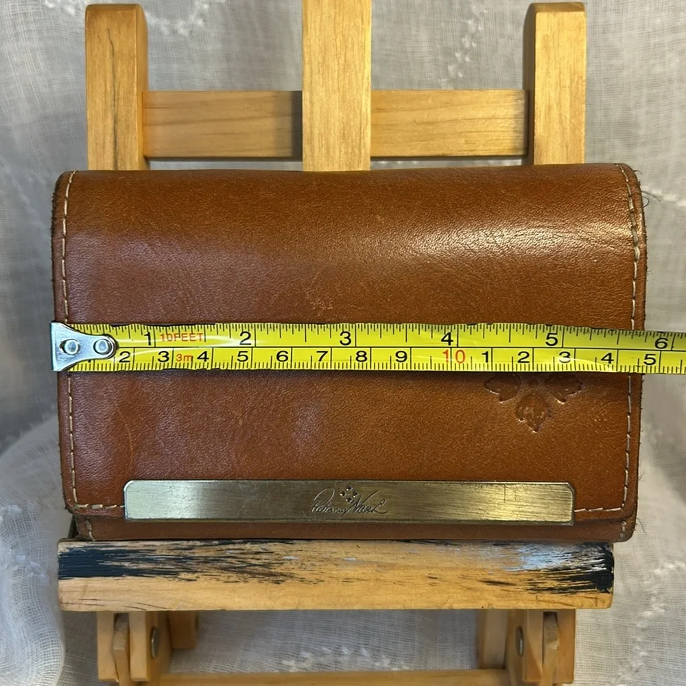 Patricia Nash leather vintage large wallet